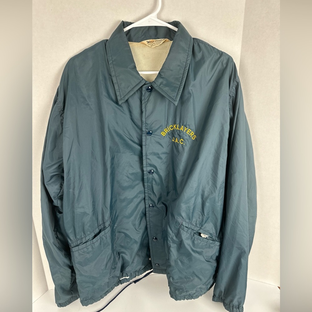 Vintage Local #5 Bricklayers Union Jacket Cleveland Ohio